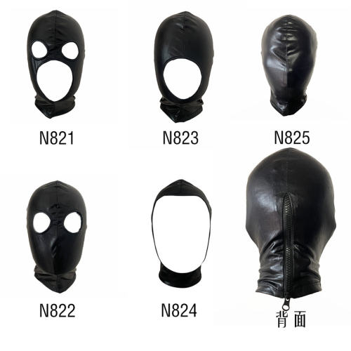Halloween Night Club PVC Head Wear Fetish Steampunk Mask PQLKN821