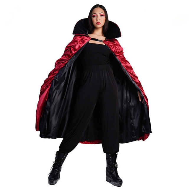 Halloween Costume Horror Vampire Cloak Stage Role Play Fancy Dress PQ-FF302