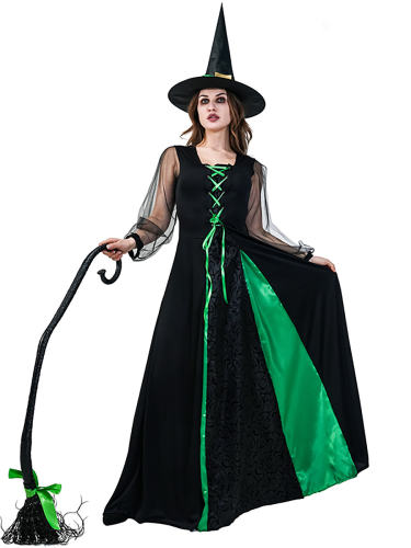 Halloween Witch Outfit Fancy Dress COS Stage Costume Cosplay uniform PQ-DD805