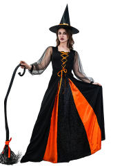 Halloween Witch Outfit Fancy Dress COS Stage Costume Cosplay uniform PQ-DD805