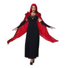 Little Red Riding Hood Fancy Dress Fairy Tale Uniform Halloween Costume PQ3421