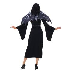 Halloween Gothic Witch Outfit Fancy Dress Cosplay uniform COS Costume PQ3420
