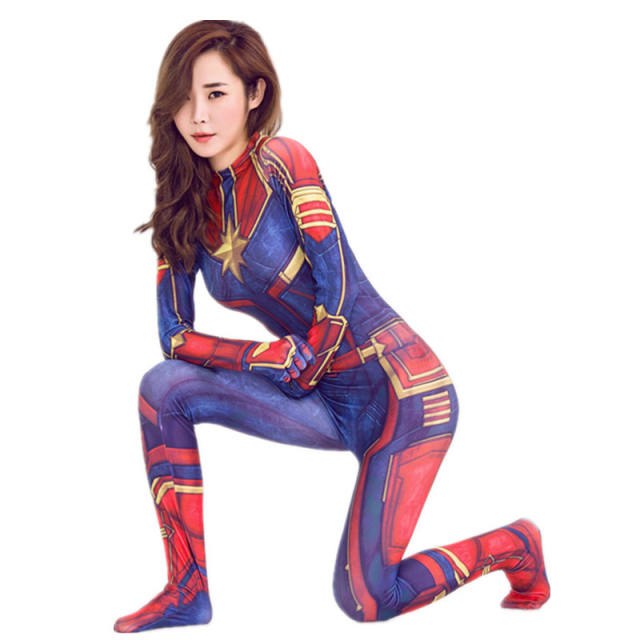 Wonder Woman Jumpsuit Super Hero Costume Superhero Halloween Fancy Dress PQ9001
