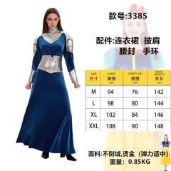 Halloween Medieval Fancy Dress Warriors Outfit Star Wars Robots Costume PQ3385