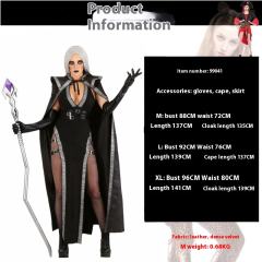 Maleficent Role Playing Costume Devil Witch Outfit Game Uniform PQ99041