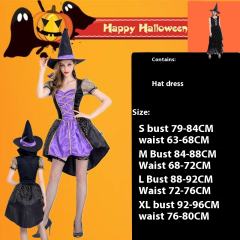 Halloween Vampire Uniform Witch Outfit Ghost Cosplay Costume PQ1021