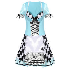 Carnival Maid Cosplay Costume Alice in Wonderland Fancy Dress PQ1901