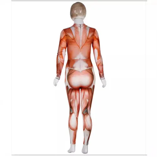 Realistic Human Body Structure Jumpsuits Halloween Costumes Funny Costumes PQB142-009