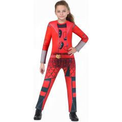 Descendants Costume Child Halloween Cosplay Uniform Kid Role Playing Jumpsuit PQ4156