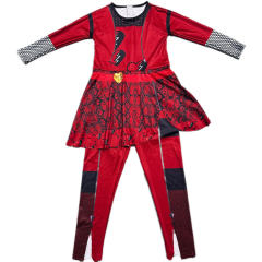 Descendants Costume Child Halloween Cosplay Uniform Kid Role Playing Jumpsuit PQ4156