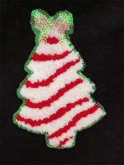 Christmas Tree Knitwear For Women Santa Claus Sweaters Xmas Tops PQ-B159A