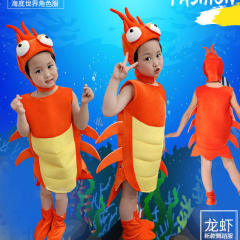Marine Animal Performance Costume Halloween Underwater World Biological Theme Uniform PQ9667