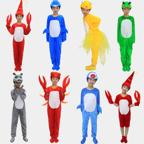 Halloween Underwater World Biological Costume Marine Animal Performance Uniform PQ11012