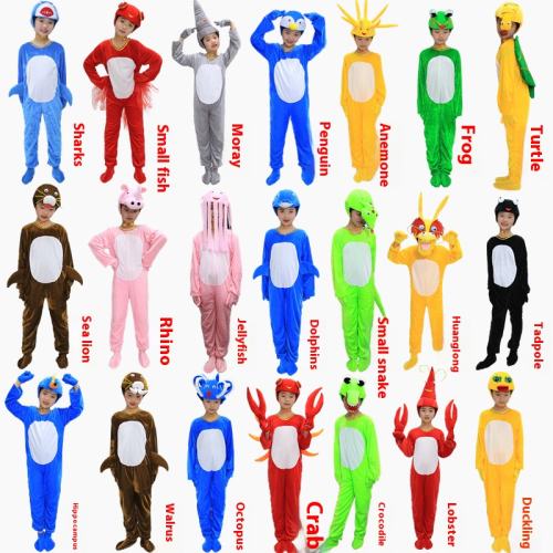 Underwater World Biological Halloween Costume Marine Animal Performance Uniform PQ11013