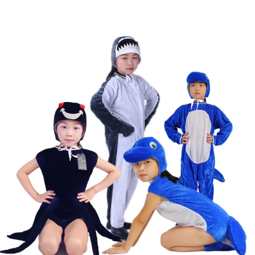 Underwater World Biological Halloween Costume Marine Animal Cosplay Uniform PQ2019
