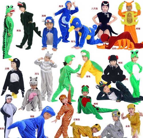 Marine Animal Cosplay Uniform Underwater World Biological Halloween Costume PQ1125