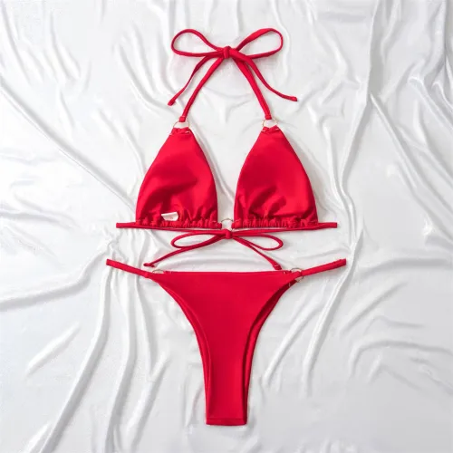Women's Two-Piece Bikini Swimsuit Lady Bathing Suit Sexy Beachwear PQ3039