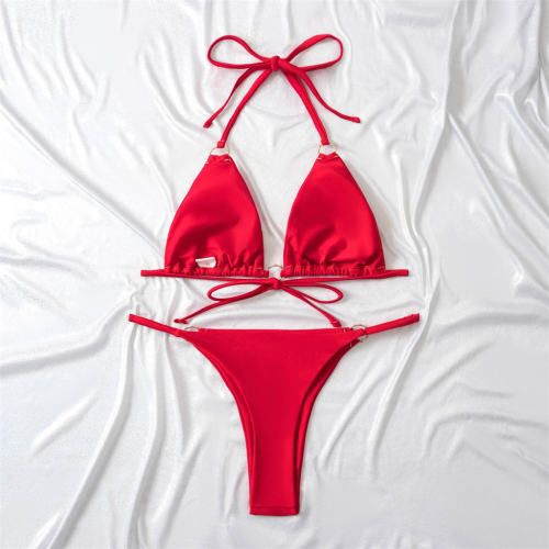 Women's Two-Piece Bikini Swimsuit Lady Bathing Suit Sexy Beachwear PQ3039