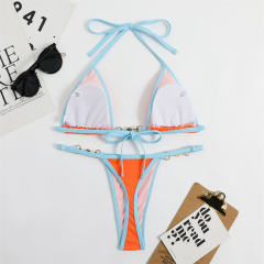 Sexy Micro Bikinis Set for Womans Brazilian Triangle Swimwear PQ8972