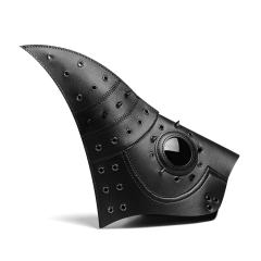 Steam Punk PU Leather Plague Doctor Mask Bird Halloween Cosplay Costume Props PBM010