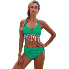 Women Bathing Costume Swimsuits Swimmers Bathers Ladies Tassel Bikinis PQLC411907