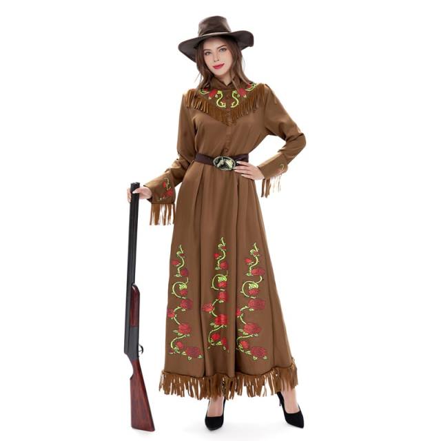 Halloween Medieval Knight Uniform Mardi Gras Women Indians Hunter Costume
