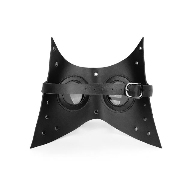 Gothic Beauties Masks PU Leather Steampunk Mask Mardi Gras Props