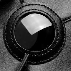 Scary Leather Plague Doctor Mask PU Medieval Masquerade Headgear