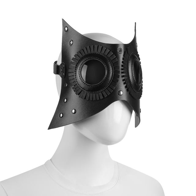 Gothic Beauties Masks PU Leather Steampunk Mask Mardi Gras Props