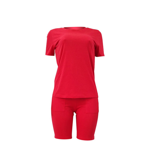 Fashion Cotton Tops Leisure Trendy Clothing Summer Vacation Outfits PQCM756
