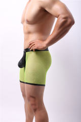 Erotic Fishnet Underwear For Men Jockstrap Wrap Penis Pouch Shorts PQA4-50A