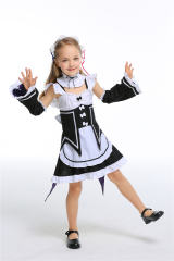 Halloween Costume Child Sexy Japaness Maid Fancy Dresses PQPS2224