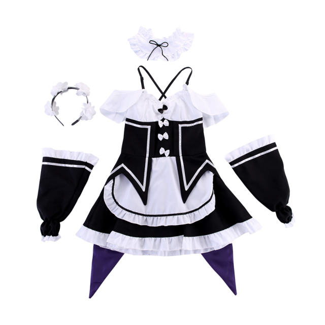 Halloween Costume Child Sexy Japaness Maid Fancy Dresses PQPS2224