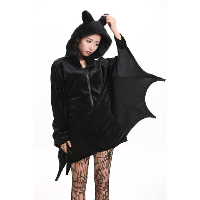 Black Evil Vampire Demon Costume PQPS1179