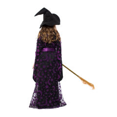 Children Purple Witches Halloween Costume PQPS7207