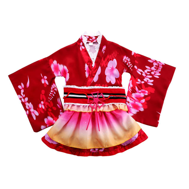 Child Japanese Bathrobe and kimono Carnival Costume PQPS2260