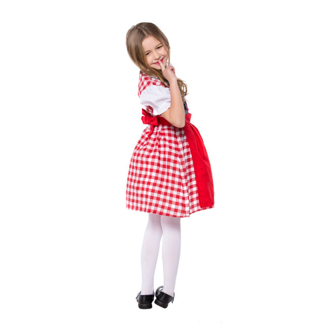 Kids Stage Show Costume Cute Beer Girl Outfits PQPS1619