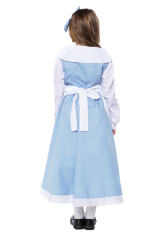 Halloween Classic Maid Cosplay Costume For Girl Carnival Fancy Dress PQPS9258
