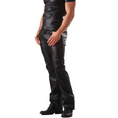 Men Sexy Stage Costumes Plus Size Male Fetish PVC Trousers PQX6002