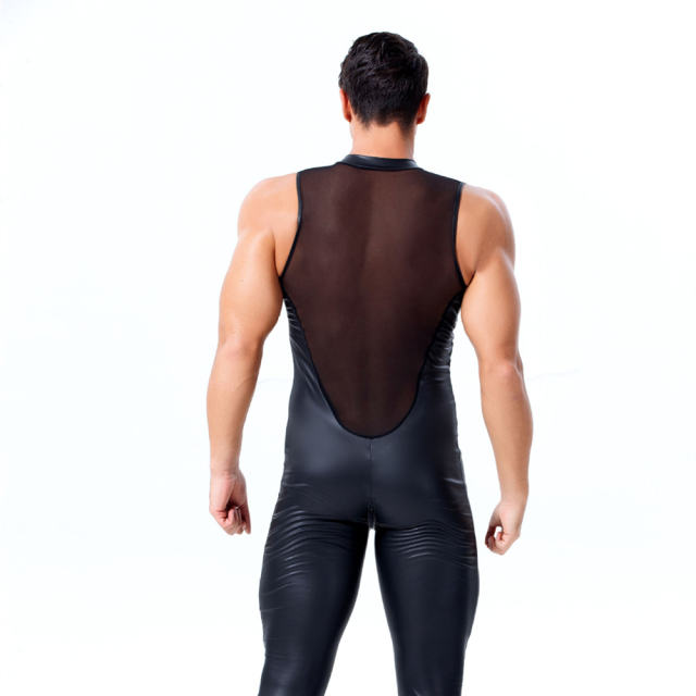 Sexy AV Cosplay Costumes Men Plus Size Clubwear PQX6035