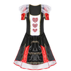 Sexy Cosplay Red Heart Queen Fancy Dress For Women PQMR369