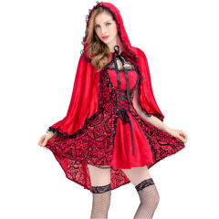 Little Red Riding Hood Uniform for Women PQMR9016