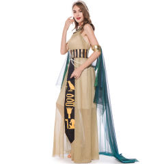Elegent Carnival Cleopatra Costume For Women Egypt Queen Uniform PQMR19026