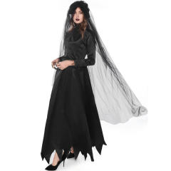 Halloween Vampire Costumes Corpse Bride Fancy Dress PQMR19032