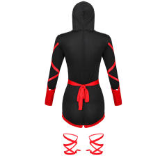 Japaness Anime Ninja Costume Women Cartoon Movie Cosplay Bodysuit PQMR89170