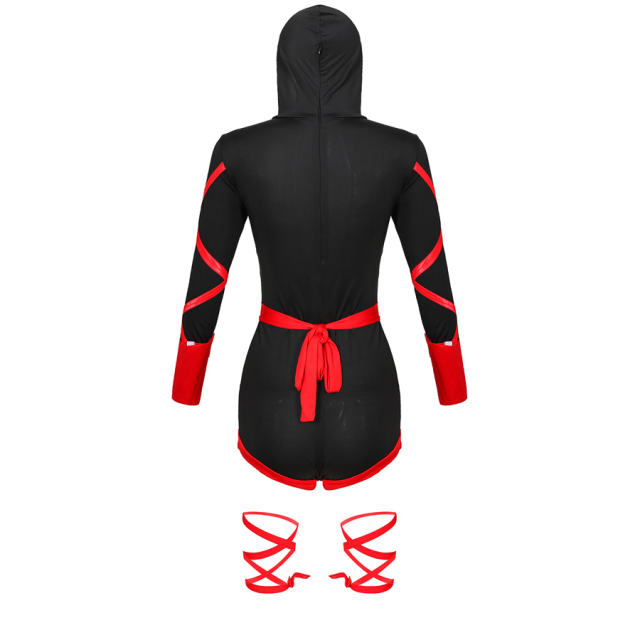 Japaness Anime Ninja Costume Women Cartoon Movie Cosplay Bodysuit PQMR89170