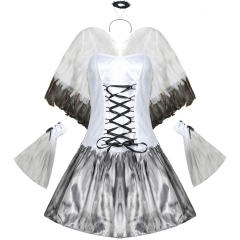 Sexy Carnival Evil Angel Costume for Women PQMR7031
