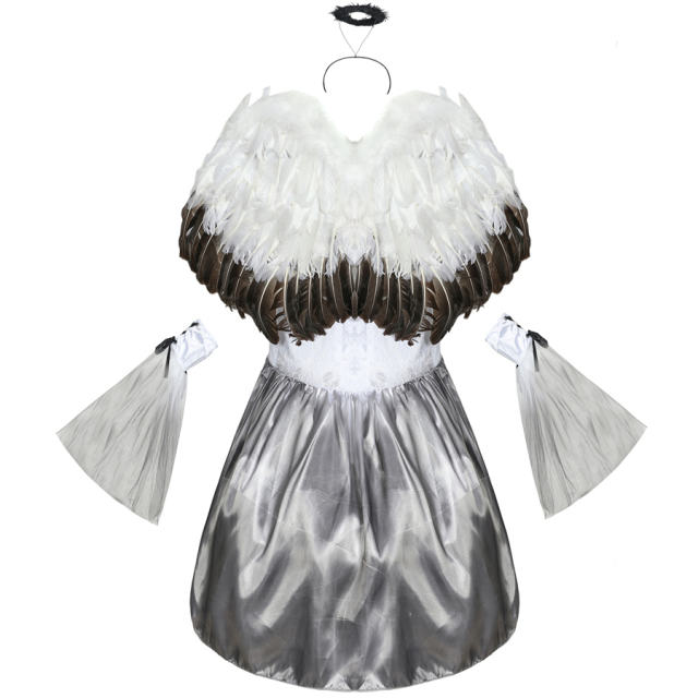 Sexy Carnival Evil Angel Costume for Women PQMR7031