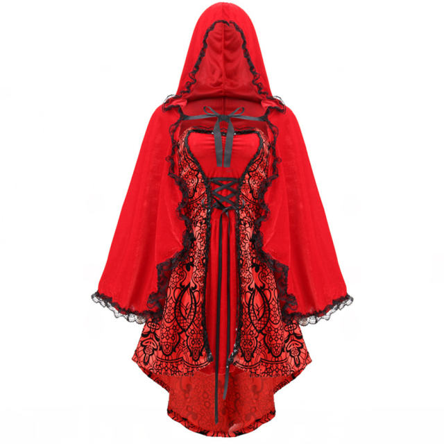 Little Red Riding Hood Uniform for Women PQMR9016
