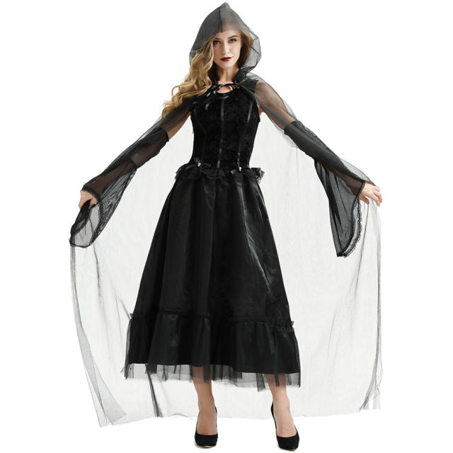 Halloween Vampires Fancy Dresses Haunted House Costumes PQMR3311